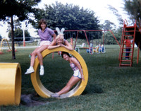 Summer 1984 co-ops at area picnic, Boca Rec Site