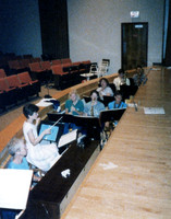 IBM Showbiz Club, pit rehearsal, Spanish River HS, Boca, late 80's
