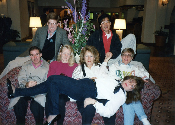 The OS/2 Live team, mid-90's